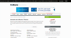 Desktop Screenshot of annuaire.edubourse.com